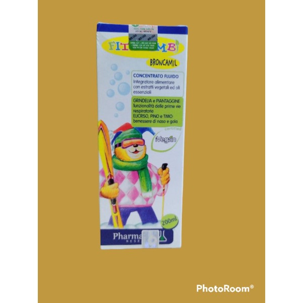 Fitobimbi Broncamil thảo dược giảm ho có đờm, ho viêm họng