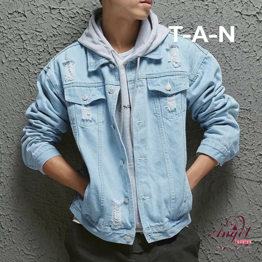 [Freeship] Áo khoác jean nam nữ thời trang Noble phong cách HÀN QUỐC MO99