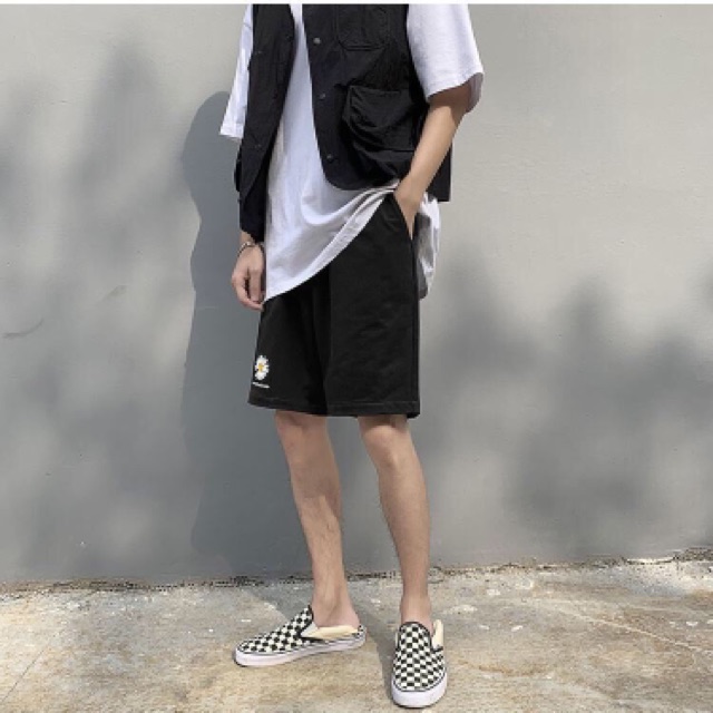 [FREESHIP+ẢNH THẬT] quần soóc thể thao hoa cúc daisy unisex siêu hot - SP3 | BigBuy360 - bigbuy360.vn
