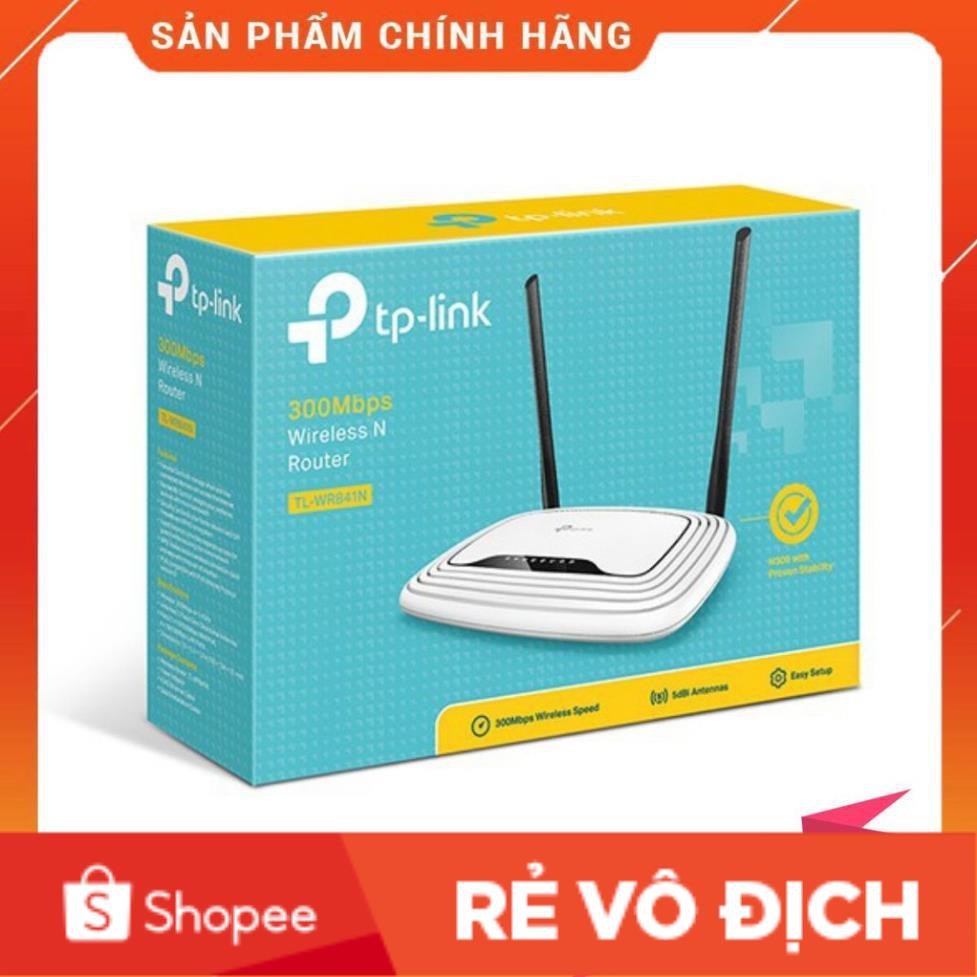 [Chính Hãng] Bộ phát wifi 2 râu TP-Link 841 Chuẩn N Tốc Độ 300Mbps | WebRaoVat - webraovat.net.vn