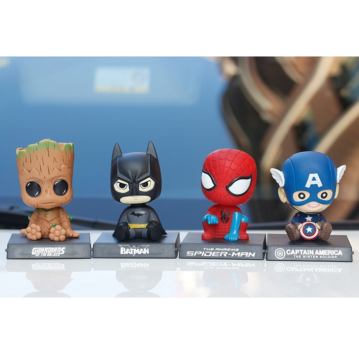 Giá đỡ điện thoại 10cm hình biểu tượng Captain America sáng tạo