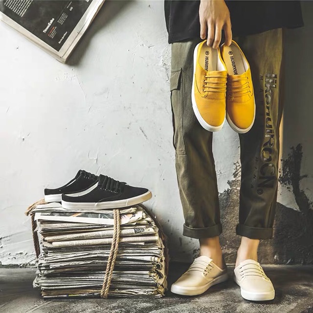 Giày lười nam, giày đạp gót nam, sneakers nam | BigBuy360 - bigbuy360.vn