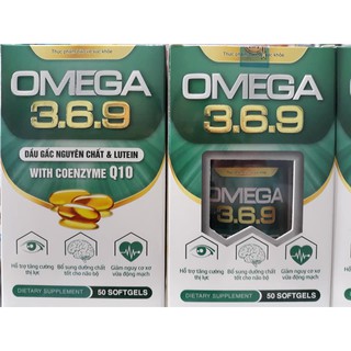 OMEGA 3.6.9 WITH COENZYME Q10 tặng kèm Nhỏ mắt Eyelight cool