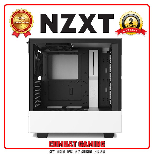 Vỏ CASE NZXT H510 MATTE (Mid Tower/Màu Trắng)