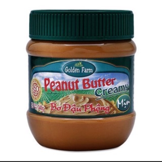 Bơ đậu phộng mịn Golden Farm 340g