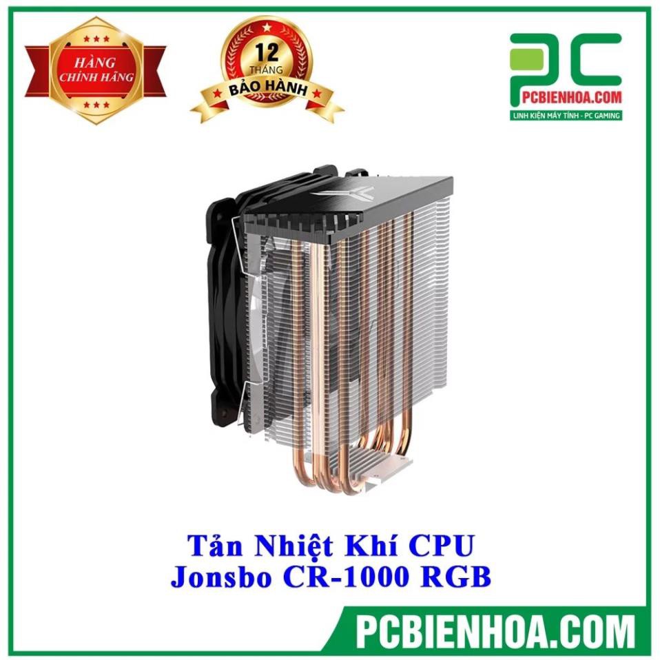 TẢN NHIỆT KHÍ CPU JONSBO CR-1000 RGB TẶNG BÀN DI CHUỘT GAMING