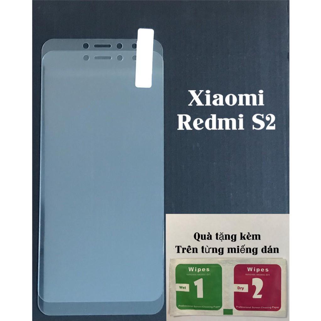 (Mua 1 tặng 1) Kính cường lực ( Trong suốt ) Xiaomi Redmi Note5, Redmi 5p, Redmi S2, Redmi 6Pro, Redmi 6A, tặng khăn lau