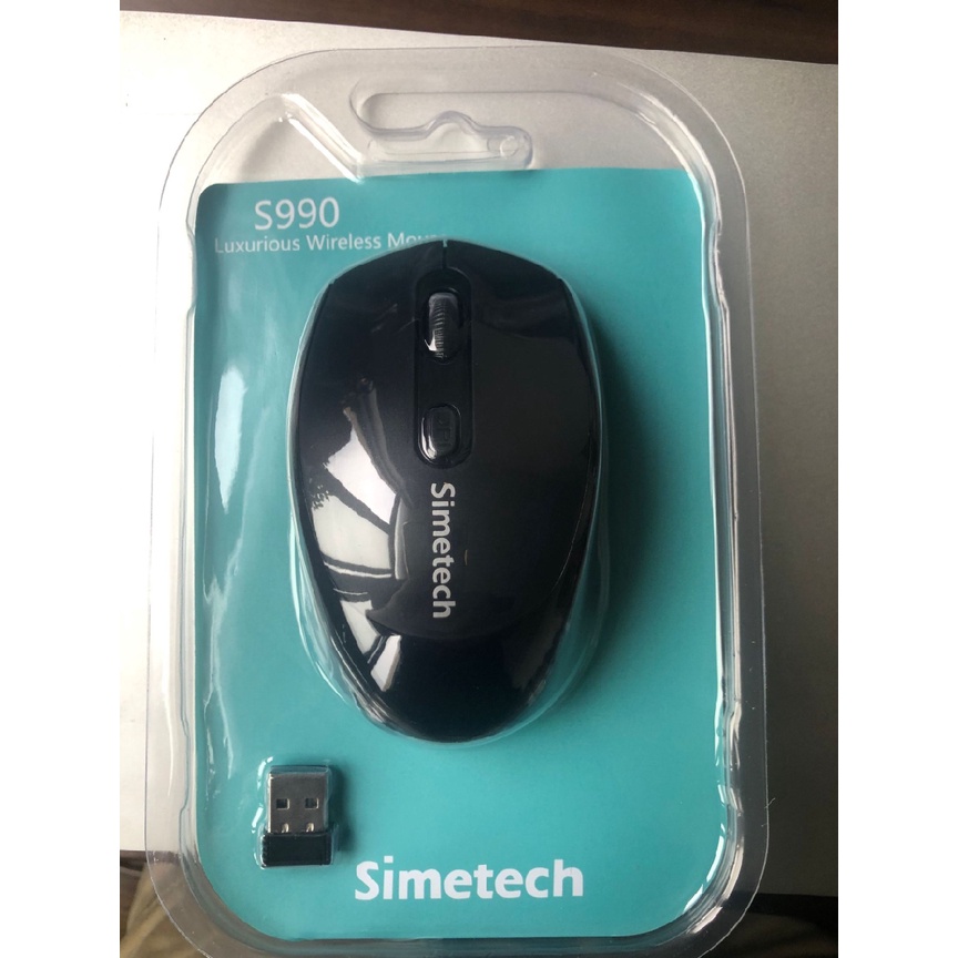 Chuột Không Dây Simetech S890 S990 Chính Hãng  Bảo hành 12 tháng