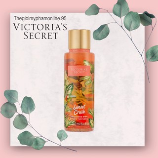 Nước hoa xịt thơm toàn thân Victoria's Secret Fragrance Mist Sunset Crush 250ml NEW (Mỹ)