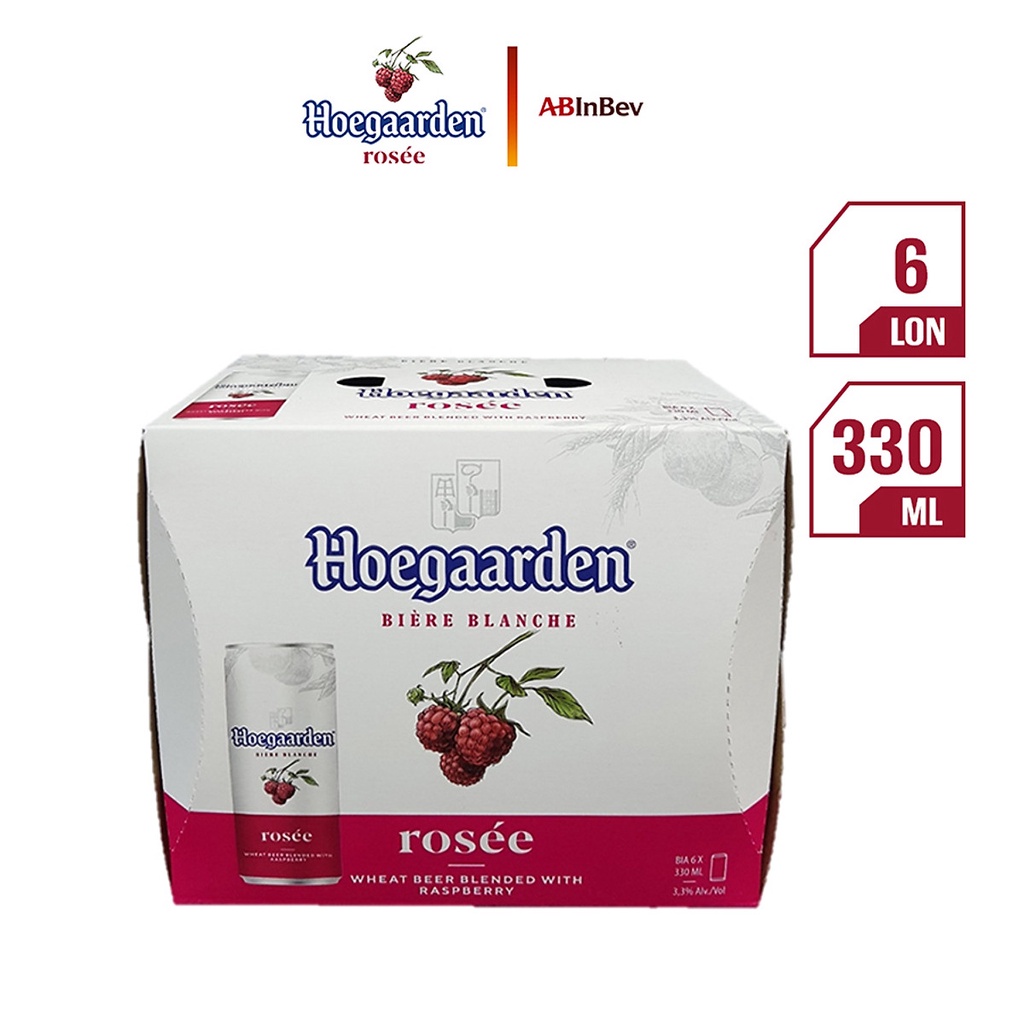 Bia Hoegaarden White - Rosee