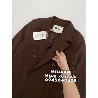 Áo Blazer 2 hàng cúc nữ