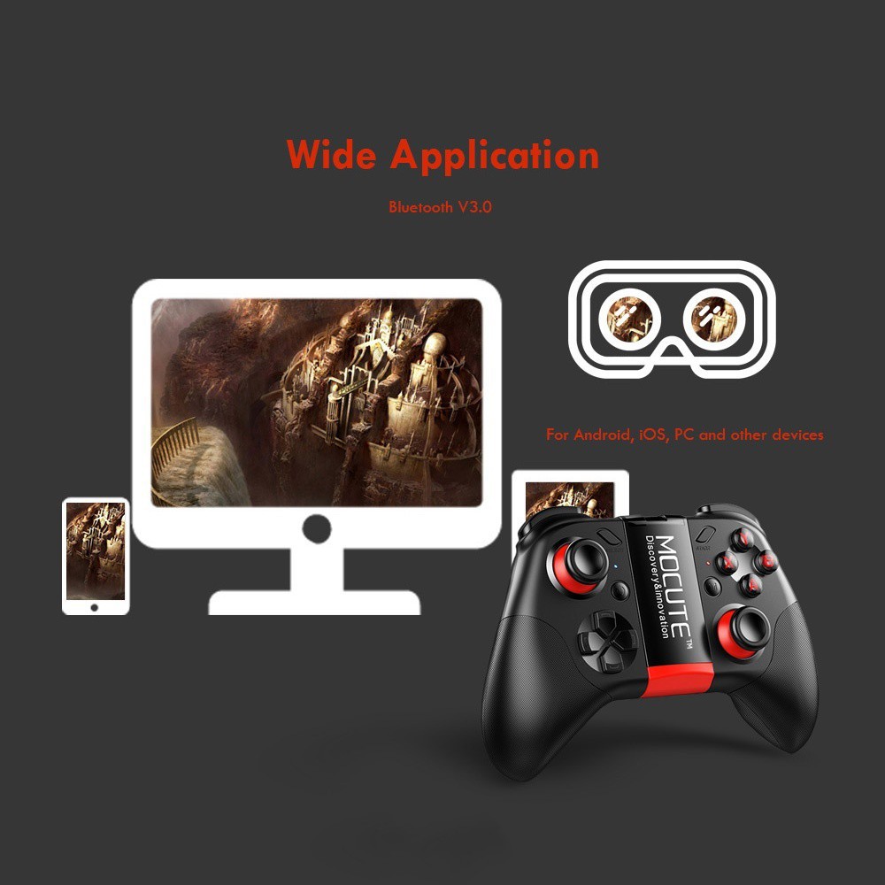 Tay cầm chơi game Bluetooth MOCUTE cho iPhone Android