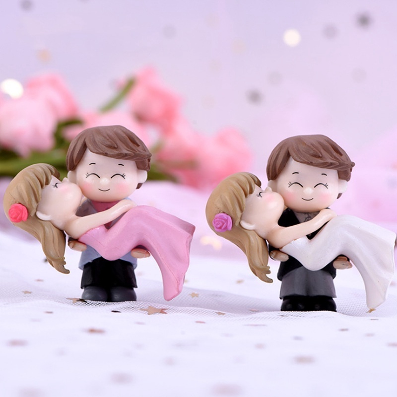 Set 2 Tượng Công Chúa Trang Trí Tiểu Cảnh