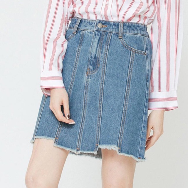 Chân váy jean H:CONNECT new tag