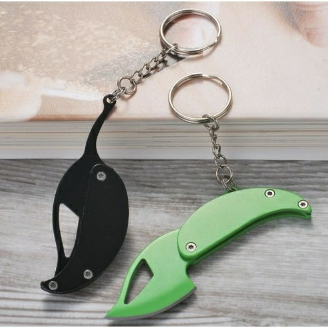 Dao mini cao cấp gấp gọn thích hợp treo chìa khoá....