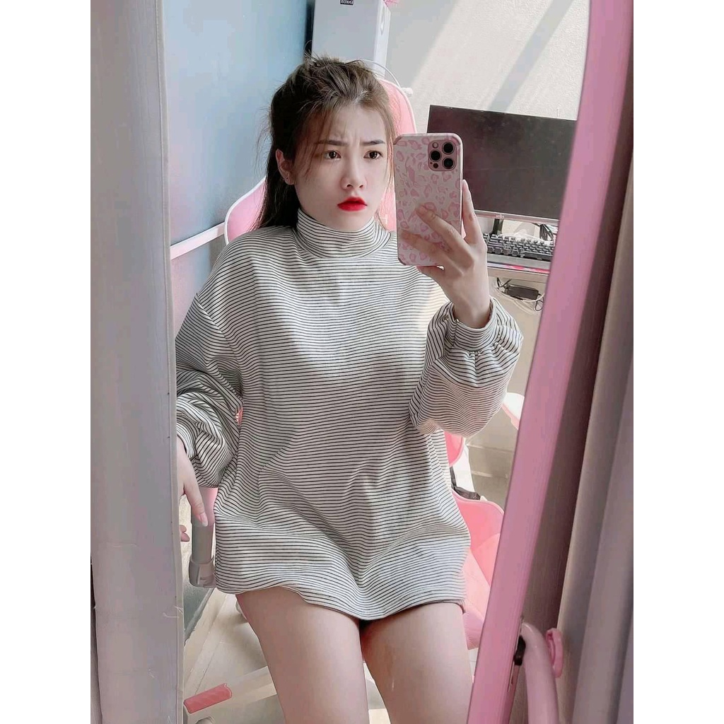 Áo Nỉ Sweater Nữ Form Rộng Vải Nỉ Bông Dày Dặn phong cách Ulzzang CAMASTORE SN06 | BigBuy360 - bigbuy360.vn