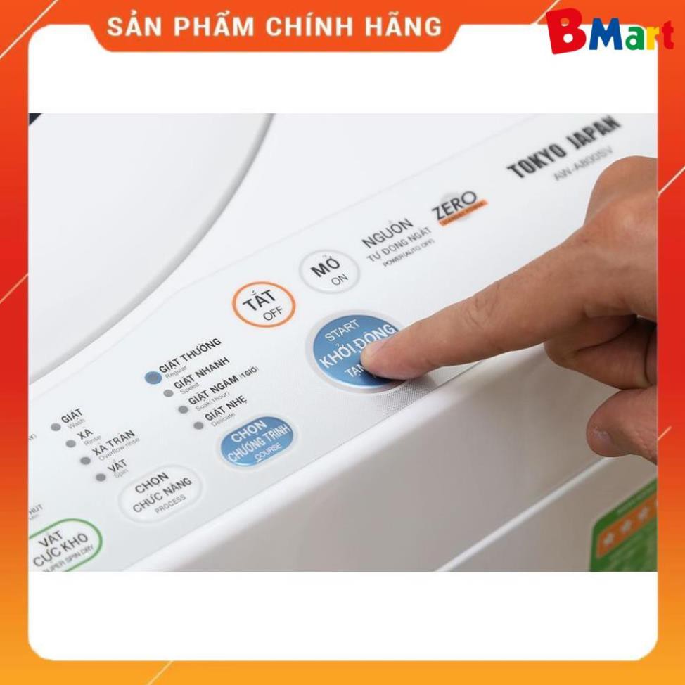 [BMART] Máy giặt Toshiba 7kg AW-A800SV, Hàng chính hãng - Bảo hành 1 năm  - BM