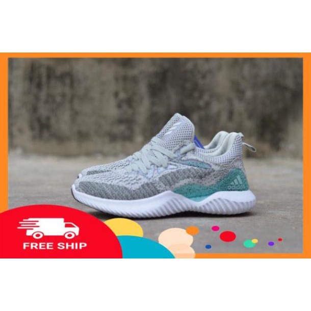 [Chất lượng số 1] [Full box] Giầy thể thao alphabounce xám phối xanh nam nữ | BigBuy360 - bigbuy360.vn