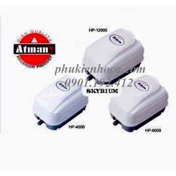Máy Sủi Oxy Hồ Cá ATMAN HP 16000 HP 12000 HP 8000 HP 4000
