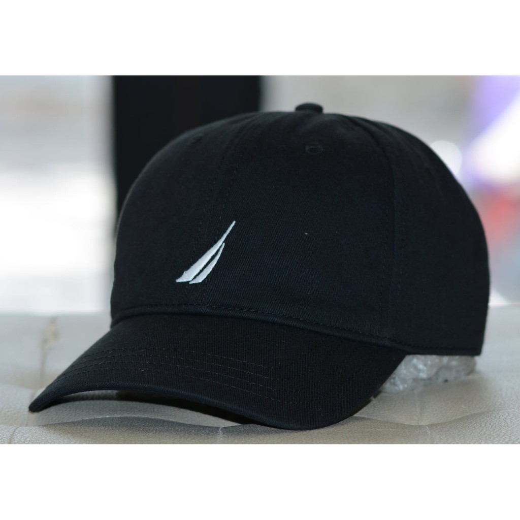 Mũ Nautica đen,nón kaki Nautica Anchor J Class Cap Black