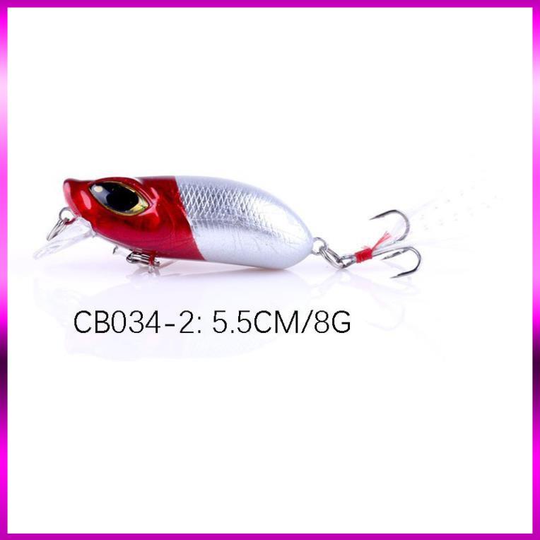 ⭐  Mồi Mininow Lure Mắt 3D dài 5,5cm nặng 8gam