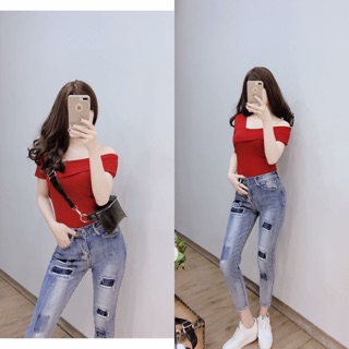Áo lệch vai
