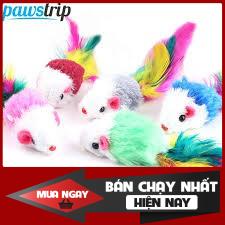 Đồ chơi cho mèo , thú cưng dạng chuột giả