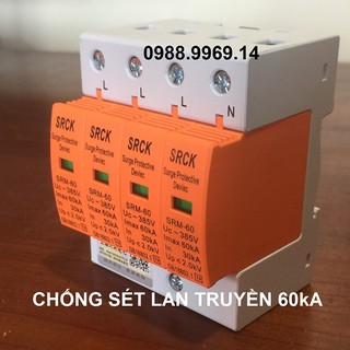 CHỐNG SÉT LAN TRUYỀN 60kA 4P AC
