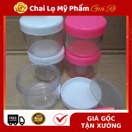 Hủ Đựng Kem ❤ Hũ nhựa chiết kem Thái 100g , Hũ đựng mỹ phẩm , phụ kiện du lịch