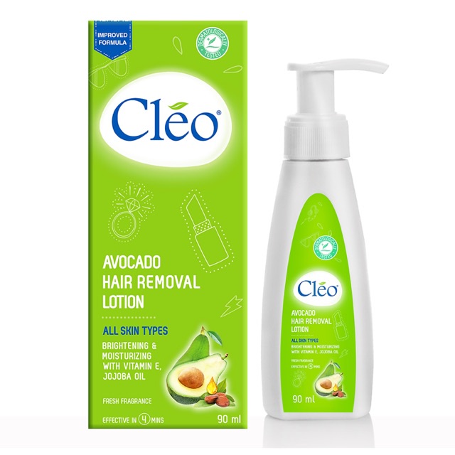 Kem Bơ Tẩy Lông Dạng Sữa Cleo - 90ml