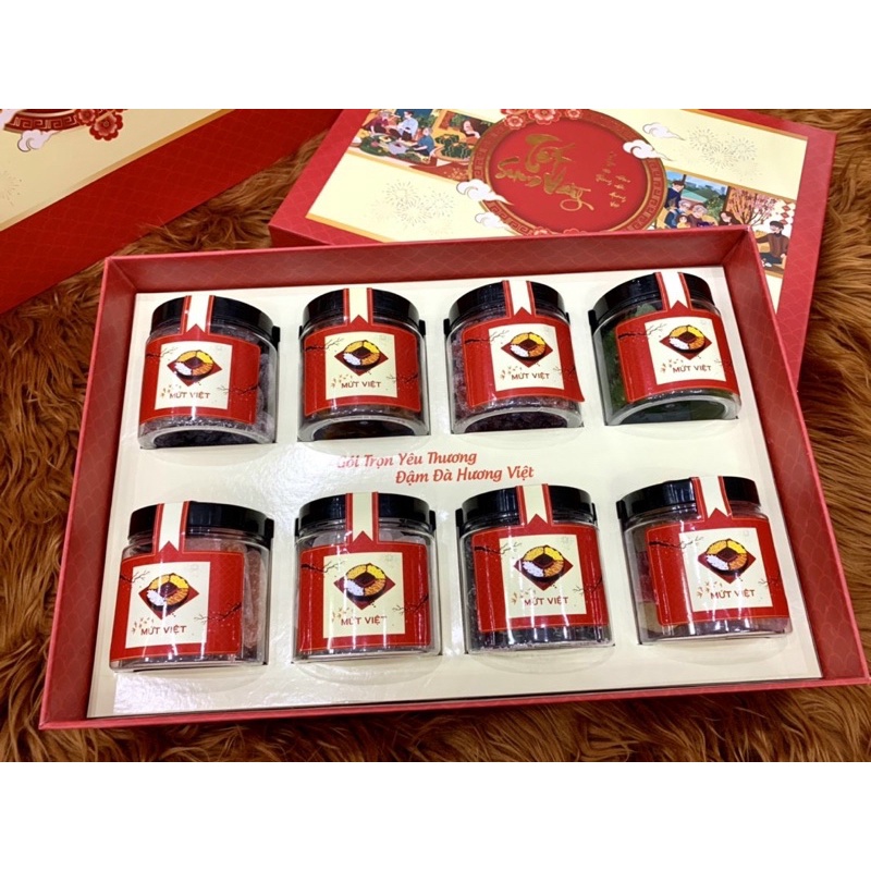 Set quà tết ( Tết Sum Vầy ) - Hộp quà tết 2022 ⚠️Lẻ = Sỉ ⚠️[FREE SHIP]TỪ ĐƠN 50K, [Loại Đặc Biệt] Hàng ngon nhà làm | BigBuy360 - bigbuy360.vn