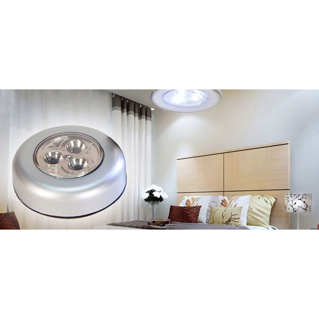 [SALE 10%] Đèn LED Stick 3 bóng dán tường