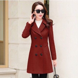 ÁO KHOÁC DẠ 6 NÚT CAO CẤP-AK400370VN