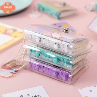 Sổ còng A7 kèm 16 món trang trí dễ thương - sổ sáng tạo