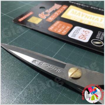 Kéo Kapusi cán vàng tay ánh kim siêu sắc bén K80