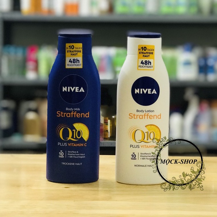 Sữa dưỡng thể Nivea Body Milk Q10 , 400ml