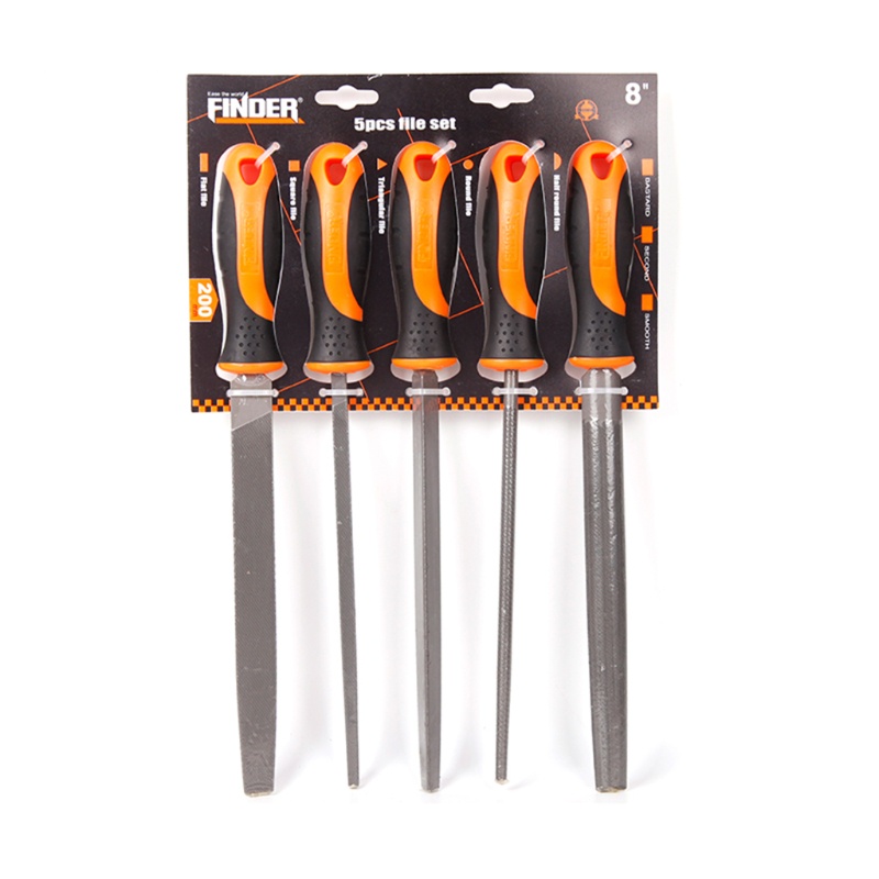 Bộ Dũa Thép Carbon Cao Cấp Tay Cầm Cao Su Phẳng / Tròn / Vuông / Nửa Hình Tròn