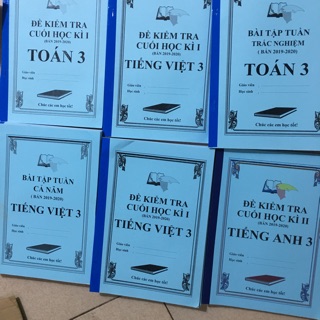 Bộ đề ôn thì lớp 3