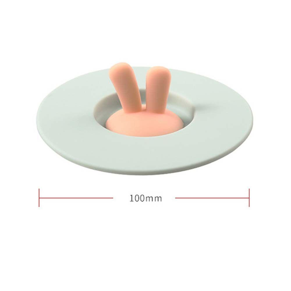 YIYU Nắp Đậy Cốc Nước Chịu Nhiệt Chống Bụi Chống Rò Rỉ Họa Tiết Hoạt Hình Dễ Thương Có Thể Tái