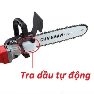 Bộ cưa xích gắn máy mài cầm tay - loại tốt