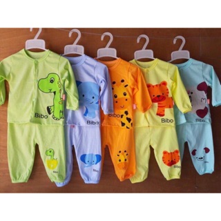 Combo 25 bo dài tay cotton cho bé