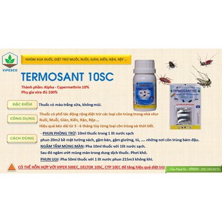 TERMOSANT - Thuốc diệt muỗi, gián, kiến ...