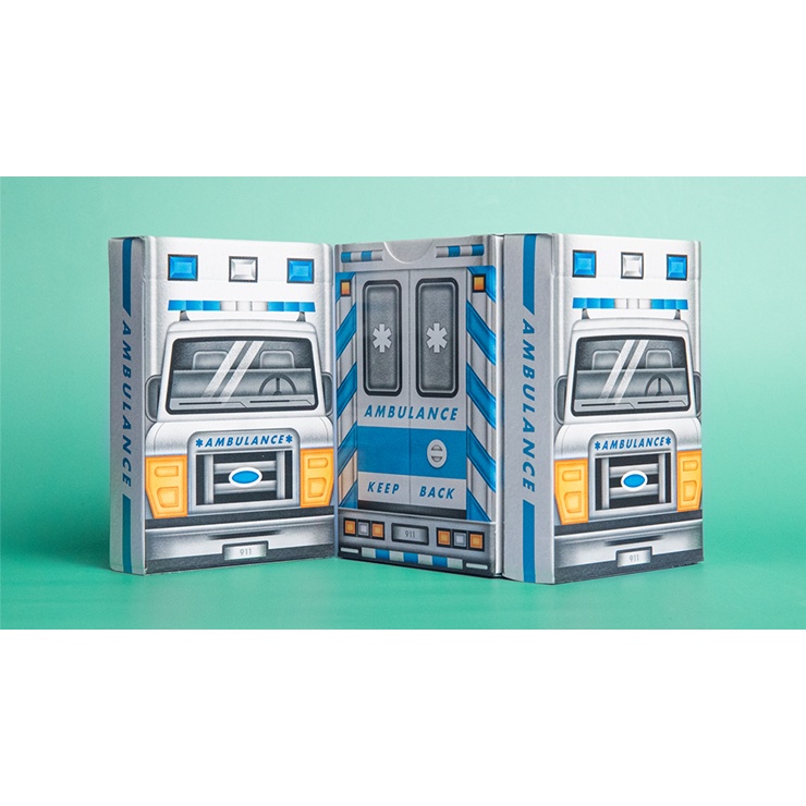 Bài tây ảo thuật chính hãng từ Mỹ : Ambulance Playing Cards by Riffle Shuffle