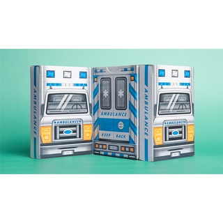Bài tây ảo thuật chính hãng từ Mỹ : Ambulance Playing Cards by Riffle Shuffle