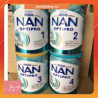 [MẪU MỚI HMO] Sữa Bột Nan Nga Số 1,2,3,4 - 800G date mới