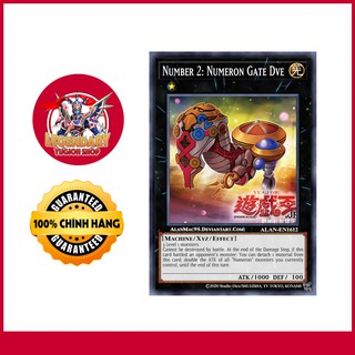 [EN][Thẻ Bài Yugioh Chính Hãng] Number 2: Numeron Gate Dve