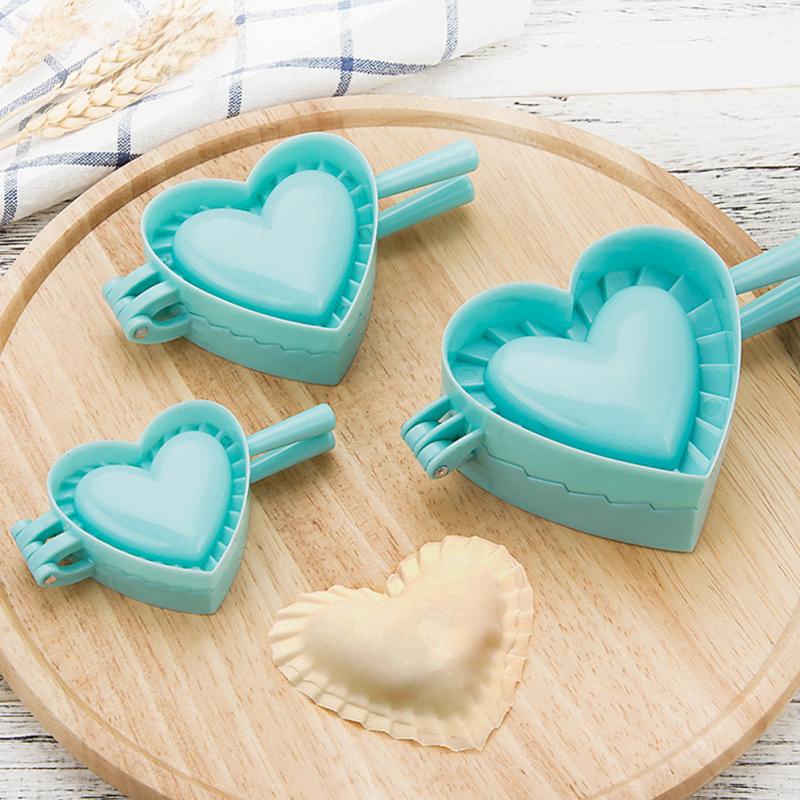 Set 3 khuôn làm há cảo hình trái tim/bướm/bông hoa/bướm DIY
