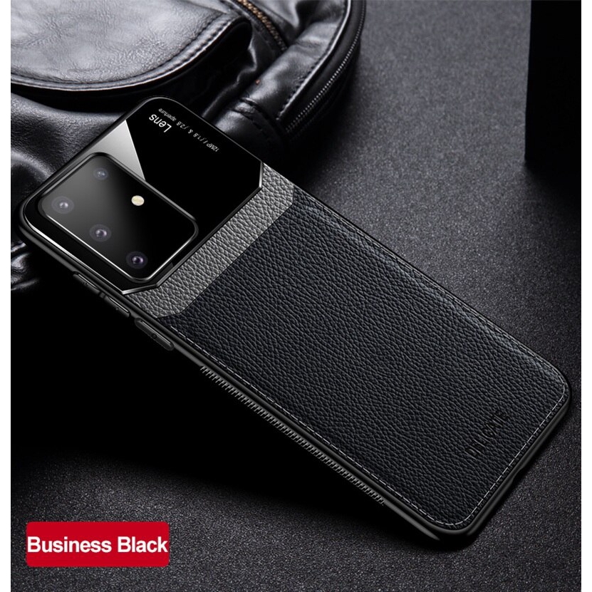 Ốp lưng bọc da nhiều màu cho điện thoại Samsung Galaxy S20 Ultra 5G A71 A51 Note 10 9 8 S8 S9 S10 Plus