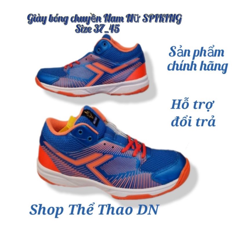Giày bóng chuyền cầu lông nam nữ SPIKING thương hiệu Việt