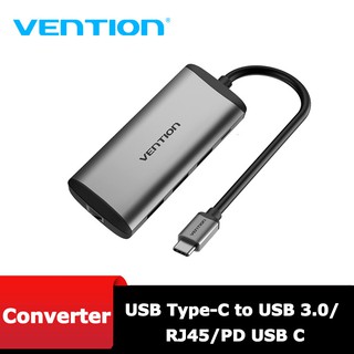 Mua Type C - Cáp chuyển đổi Type-C ra LAN kèm 3 cổng USB 3.0 Vention TGDHB